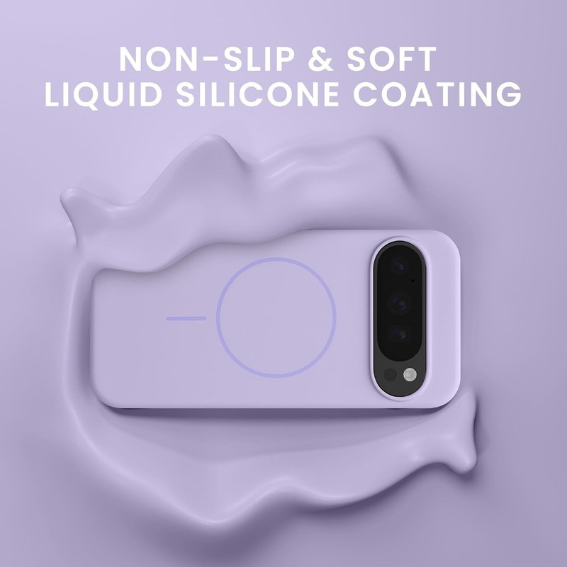 Magnetic Silicone Case for Google Pixel 10 / Pixel 10 Pro - Shockproof, Anti-Sli gallery