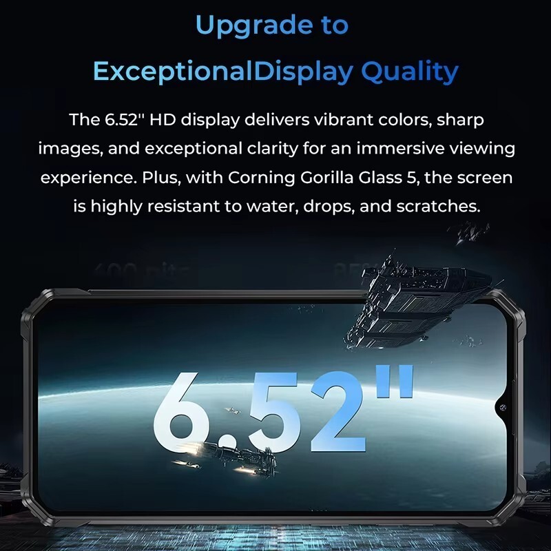 New Global Version Oukitel WP36 Pro Rugged Phone 24GB+256GB 10600mAh 6.52 inch gallery