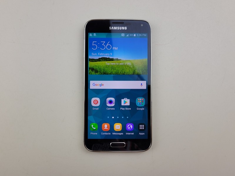 Samsung Galaxy S5 (SM-G900A) 16GB – Black (AT&T) Smartphone – Clean IMEI – J7686
