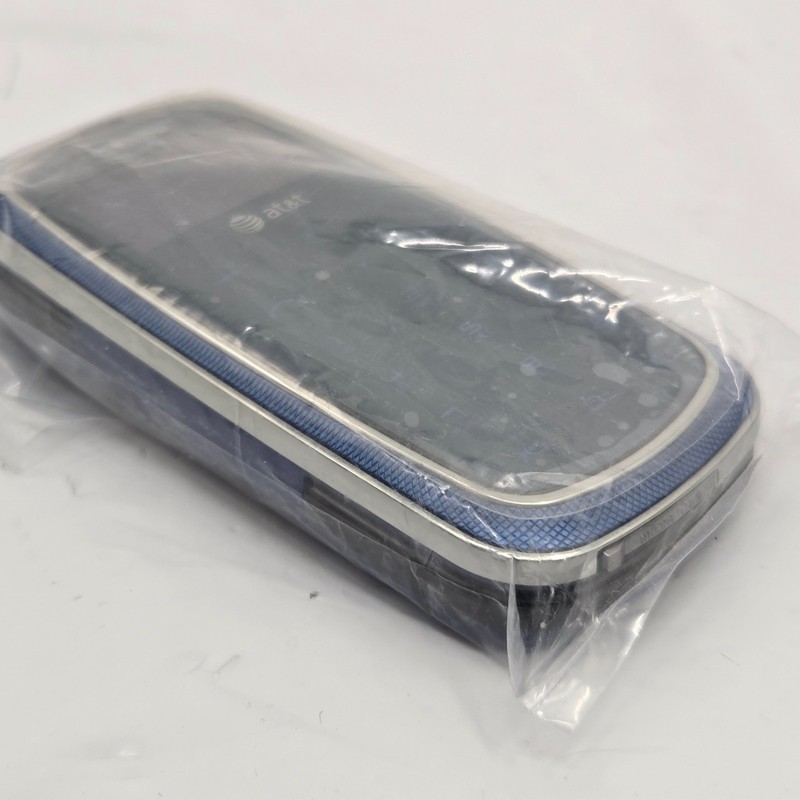 Pantech Rare Flip Phone Model: P7000 Blue &Silver AT&T (NEW OPEN BOX) gallery