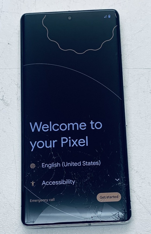 Google Pixel 7 Pro – 128 GB – Snow (Unlocked) *READ DESC*