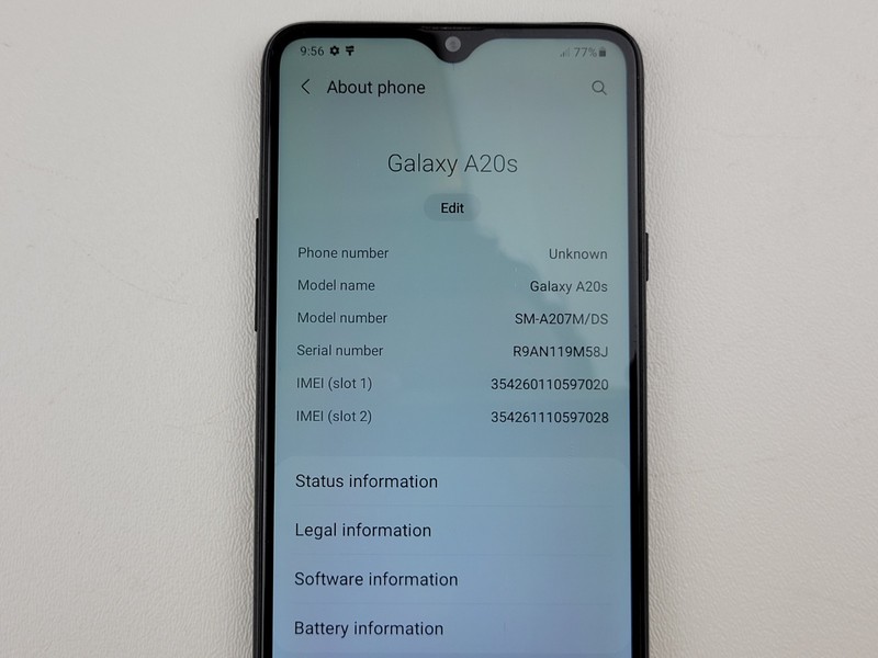 Samsung Galaxy A20s (SM-A207M/DS) 32GB (GSM Unlocked) Dual SIM - BLEMISHED gallery