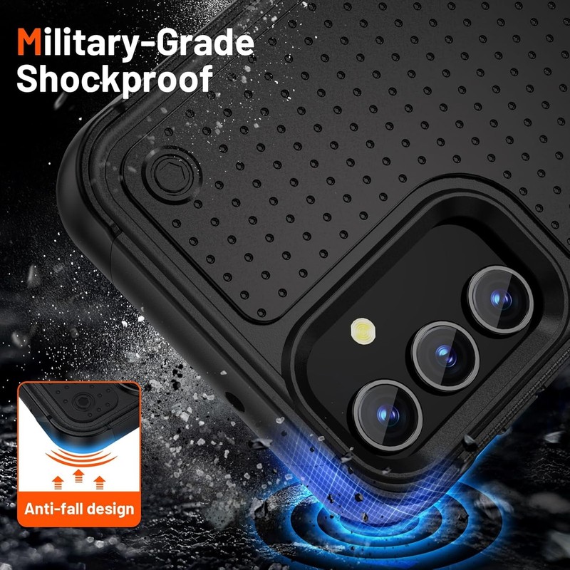 Designed for Samsung Galaxy A15 5G Case 2 in 1 Gift Heavy Duty Rugged Cover gallery