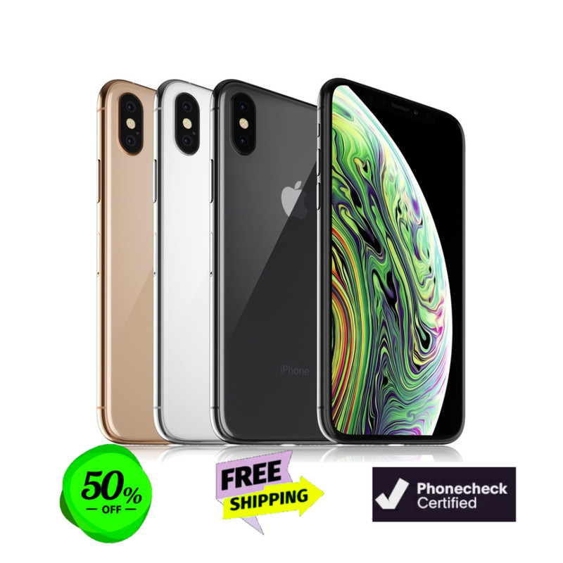 Apple iPhone XS 256GB-64GB Factory Unlocked Verizon Att GSM/CDMA 4G iOS WIFI