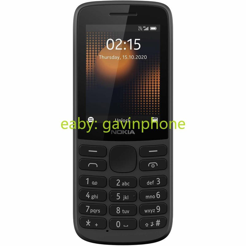 Unlocked Nokia 215 4G Dual SIM , Multiplayer Games Cell Phone Long endurance gallery