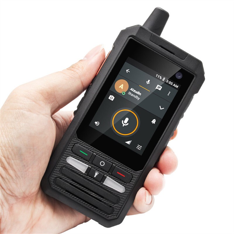 F80S 4G Android Smartphone PTT Handheld Walkie Talkie Waterproof Mobile Phones gallery