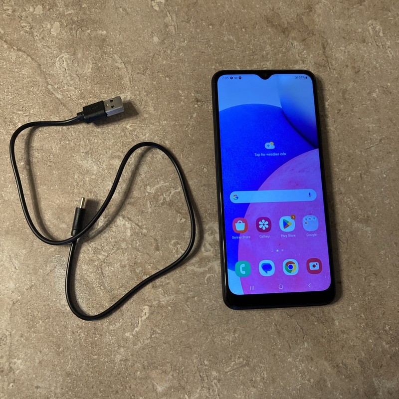 Samsung Galaxy A03s SM-S135DL 32GB 3GB Unlocked Black Good Condition Tracphone