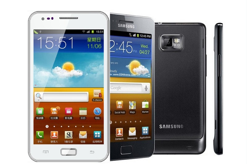 Android Samsung I9105 Galaxy S II Plus I9105P 4.3&Prime; 3G Wifi 8GB Rom 1GB Ram 8MP