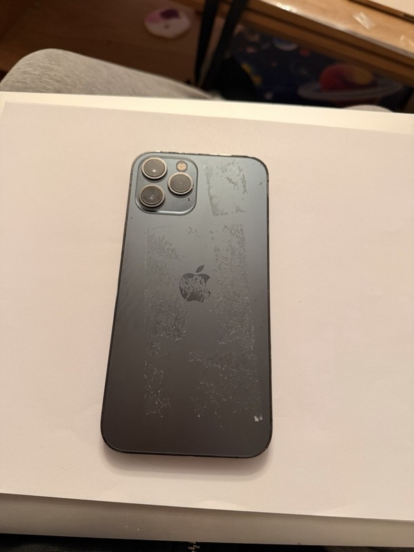 Apple iPhone 12 Pro Max - 256 GB - Graphite (Unlocked) For parts- read -A2342 gallery