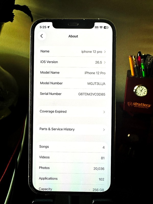 Apple iPhone 12 Pro A2407 256GB Silver Unlocked - Very Good gallery