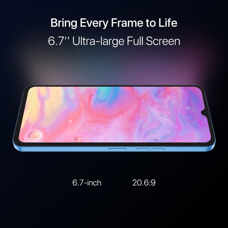 UMIDIGI A13S 4GB+64GB 5150mAh 6.7" 4G LTE Android AI Face Unlocked Smartphone gallery